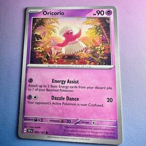 oricorio - 089/191 (common) — pokemon: surging sparks